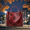 S4C Women's Fashion Embossed Tote Bag Large Capacity Maternity Bucket Bag