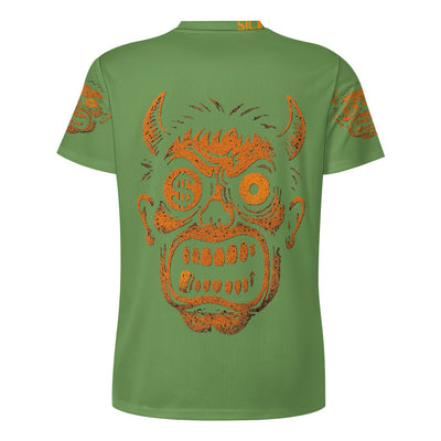 Ice Silk All-Over Print T-Shirt – Streetwear Tee for Cool Comfort