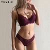 Super Gather Deep V Lace Lingerie Set – Sculpted, Seductive, Unapologetically You