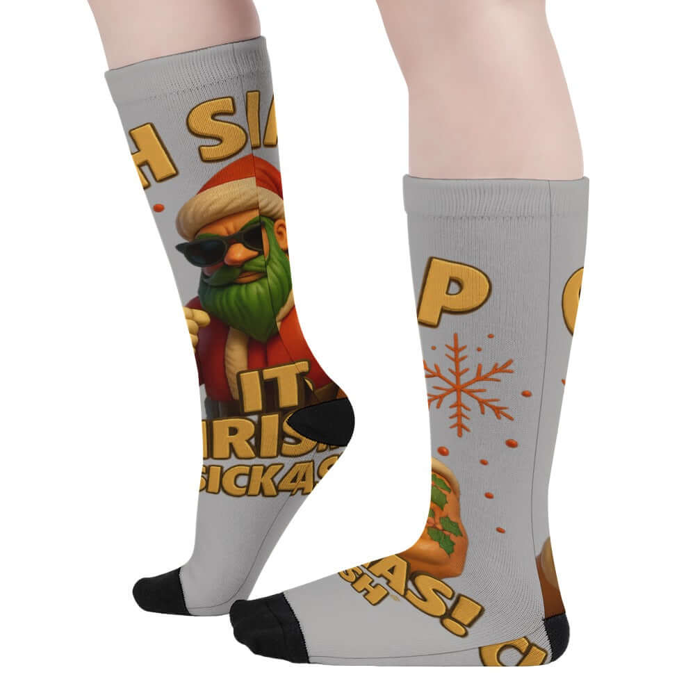 “OH SNAP IT’S CHRISTMAS” Socks - Limited Holiday Drop