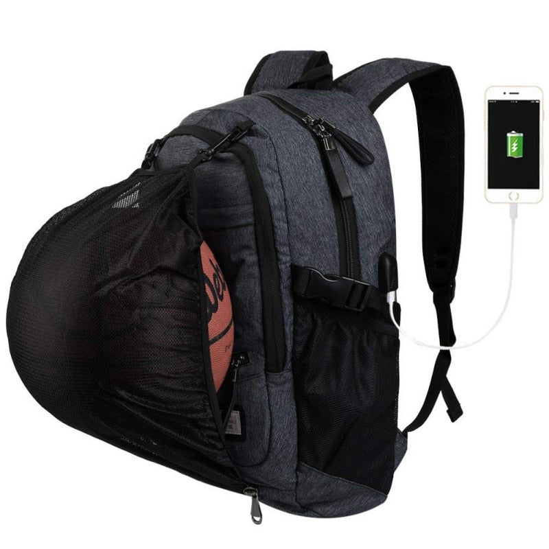 Men’s Sport Backpack with Ball Net