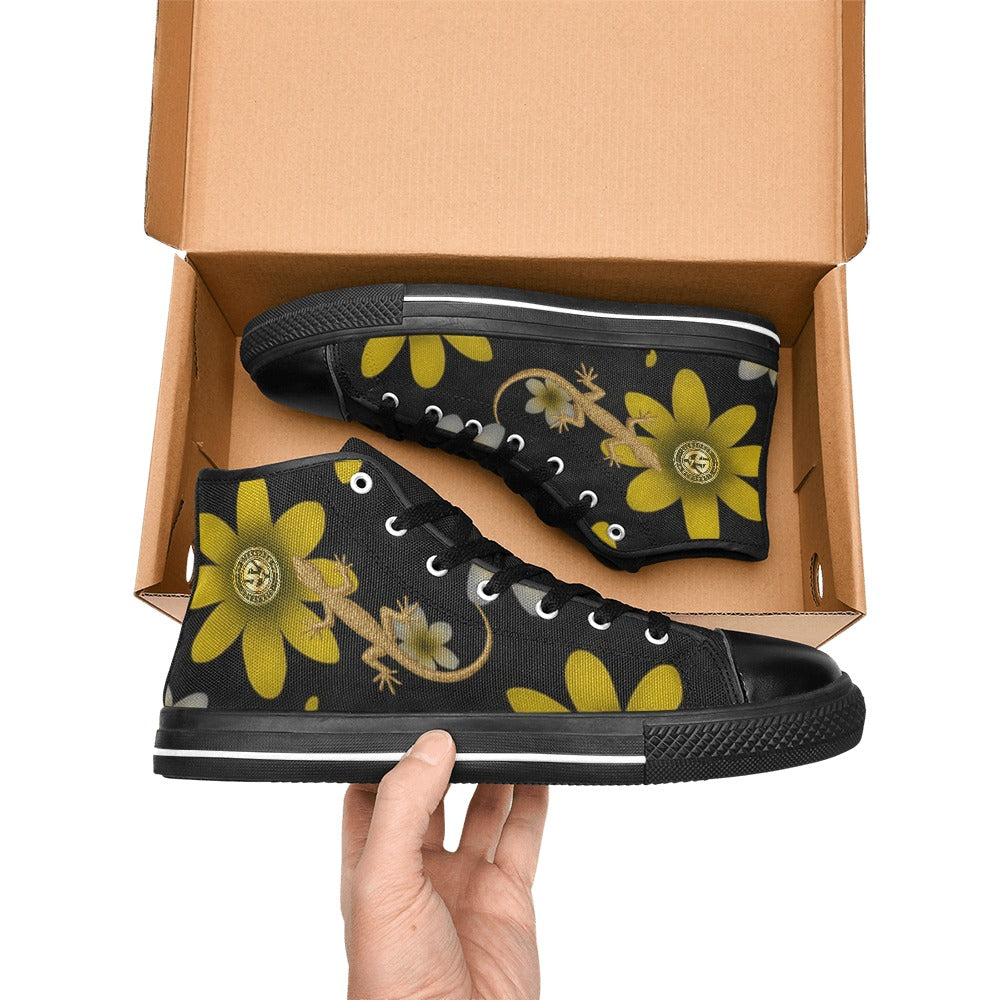 Custom High Top Canvas Shoe