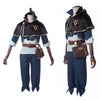 Anime Black Clover Asta Yuno Cosplay Costume Emperor Asta Uniform Tops Pants Cloak Bag Full Outfit Set Men Halloween Clothes