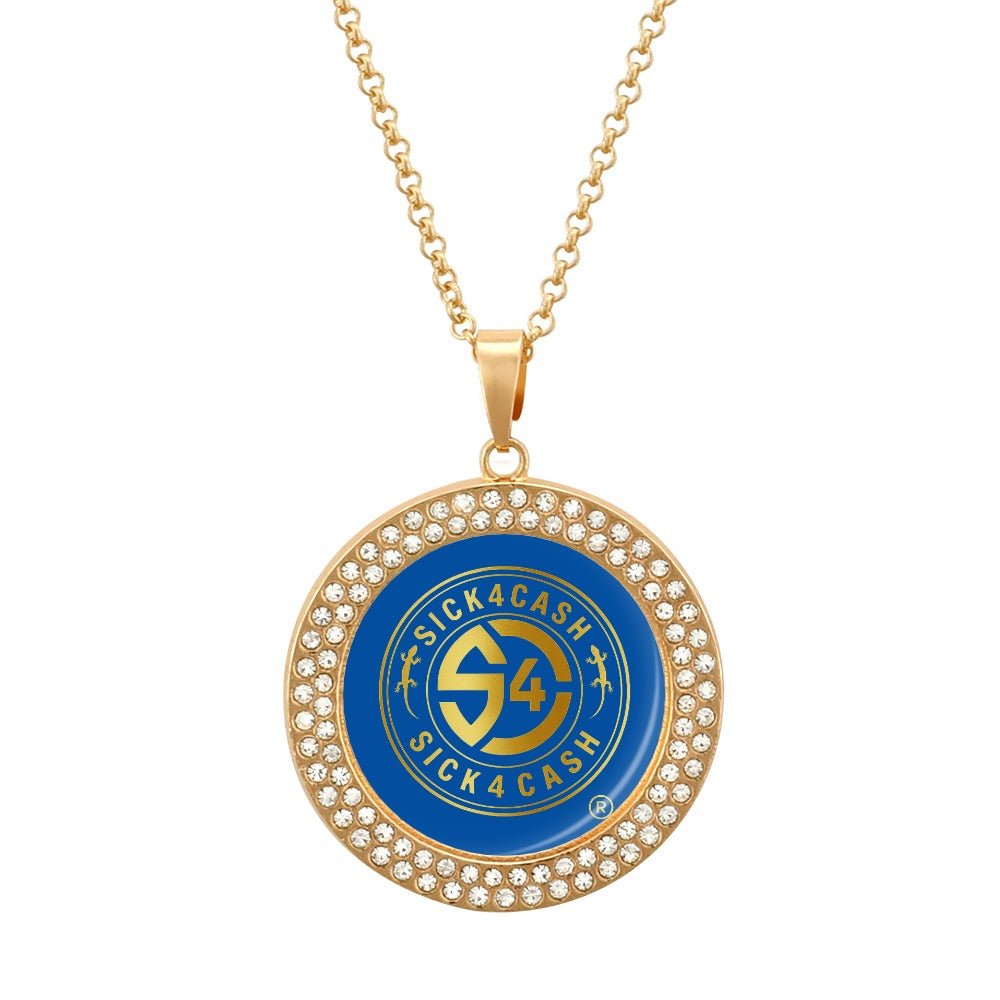 S4C Multicolored diamond necklace