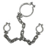 Halloween Props Chain Handcuffs Cosplay Prisoners Dress Up Handcuff Wrist Shackles Tooks Costume Party Trick Props Supplies