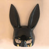 1Pc Halloween Laides Bunny Mask Party Bar Nightclub Costume Rabbit Ears Mask Festival Party Hairband Costume