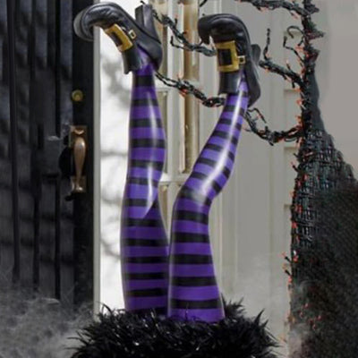 Halloween Decoration Evil Witch Thighs Opposite Sex Funny Beautiful Legs