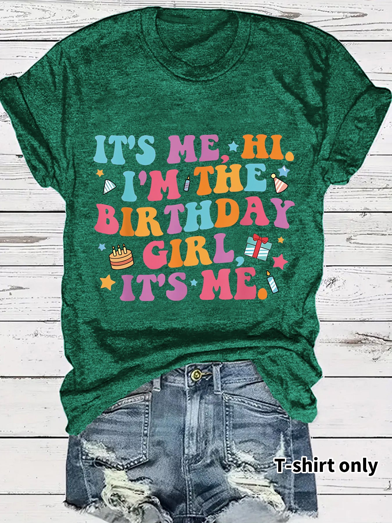 Happy Birthday to Myself – Alphabet Tee