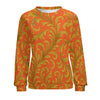 Raglan round neck sweater