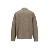 Henley Collar Design Unisex Lazy Style Casual Sweater