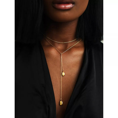 Gold necklace Plated