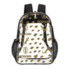 Sick 4 Cash Monogram Transparent Bag 17" — New Drop. No Secrets. All Hustle.
