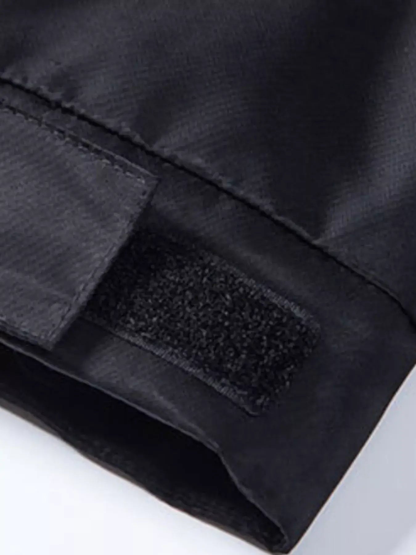 Men's Waterproof Windbreaker Hooded Tactical Jacket sleeve detail with velcro fastening