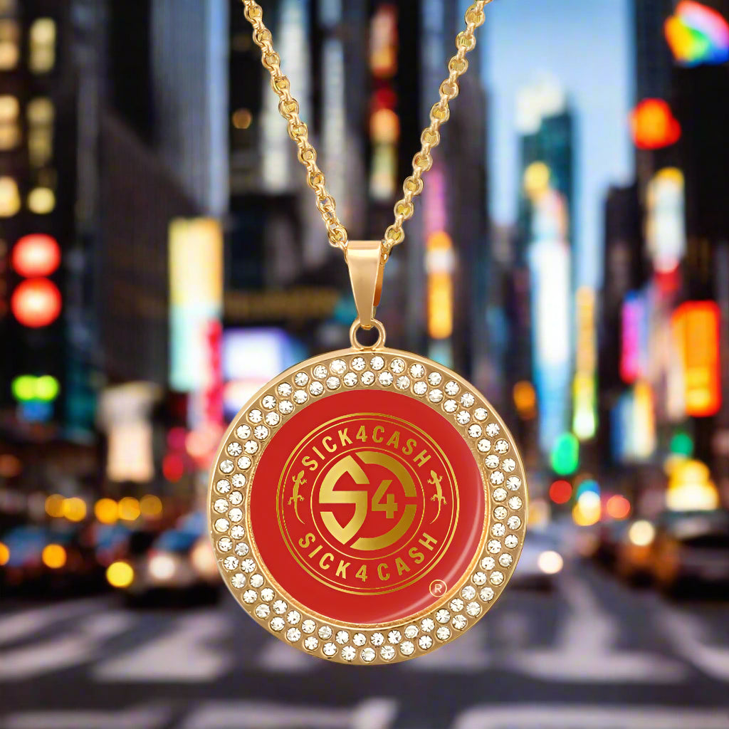 S4C Multicolored diamond necklace