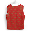 Women's Long Sleeve Button Knit Vest