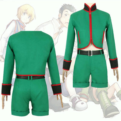 Gon Freecss Cosplay Costume Green Suit Halloween Christmas Party Carnival Men Women Anime Cosplay Costumes