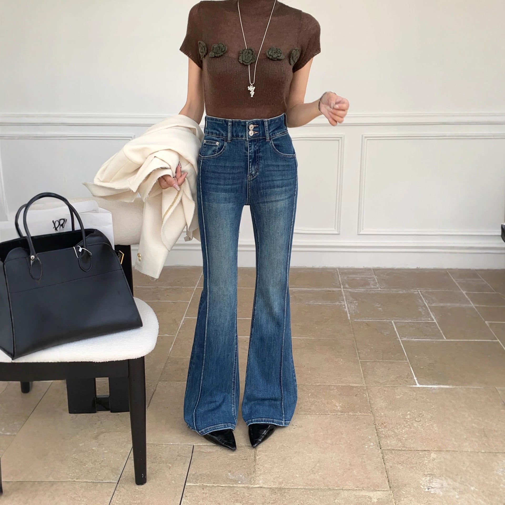 High-Waisted Retro Flare Jeans – Tall Girl Power, Activated