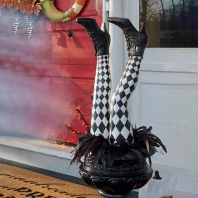 Halloween Decoration Evil Witch Thighs Opposite Sex Funny Beautiful Legs