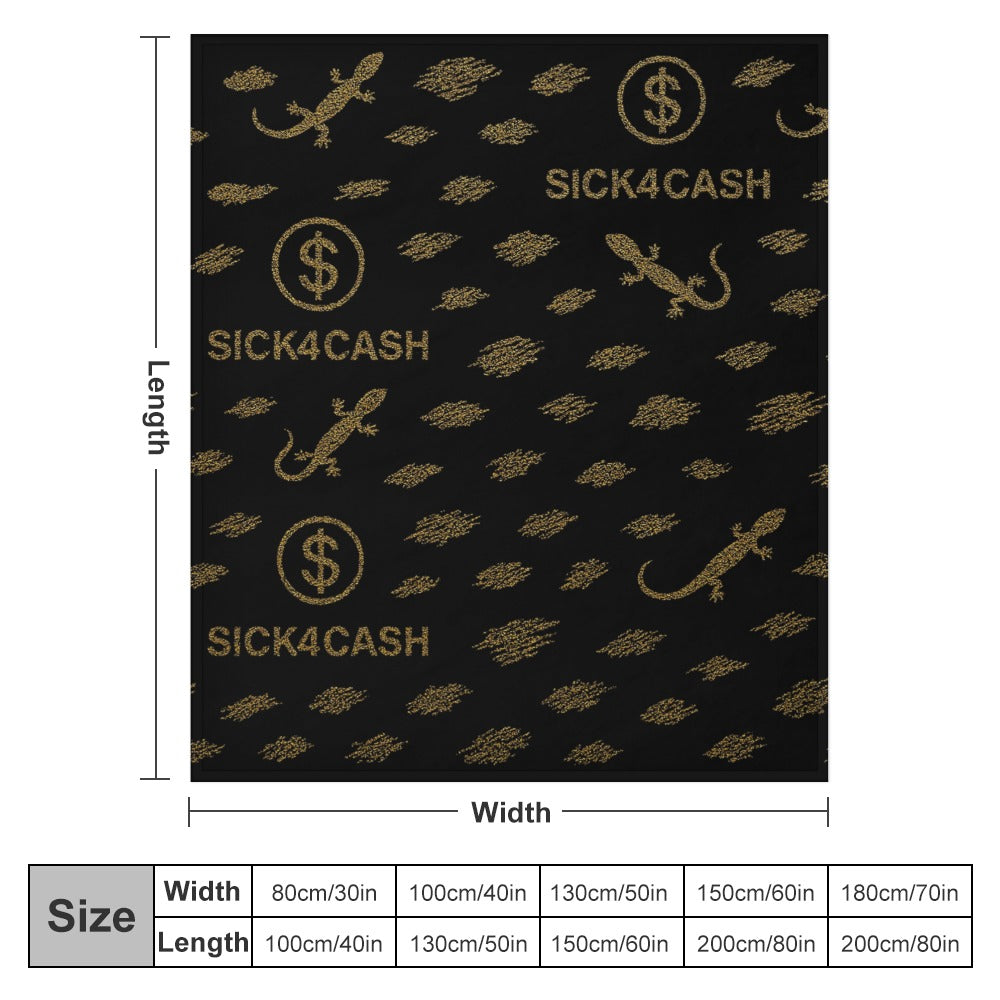 🔥 SICK4CASH® Legacy Blanket — Anti-Pilling Flannel