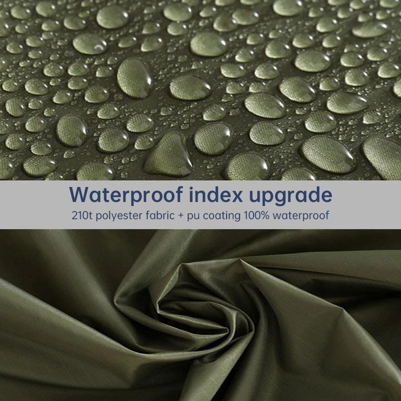 Unisex Waterproof Hooded Rain Coat/Poncho – Lightweight Outdoor Shell for Hiking, Fishing & Climbing