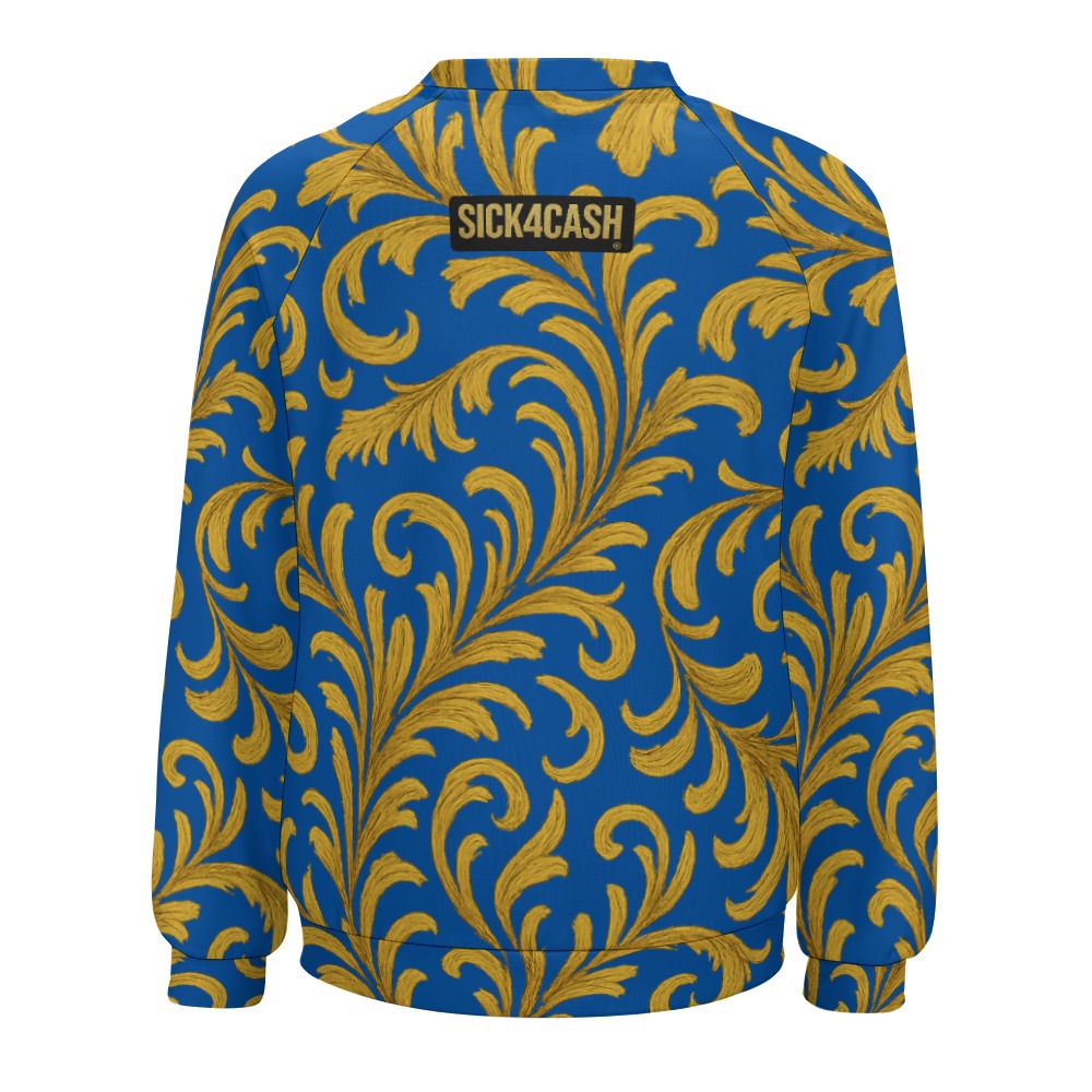 Raglan round neck sweater