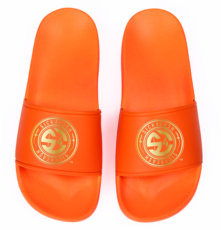 Sick 4 Cash Slides flip flops. will take 4-7 Shipping Days