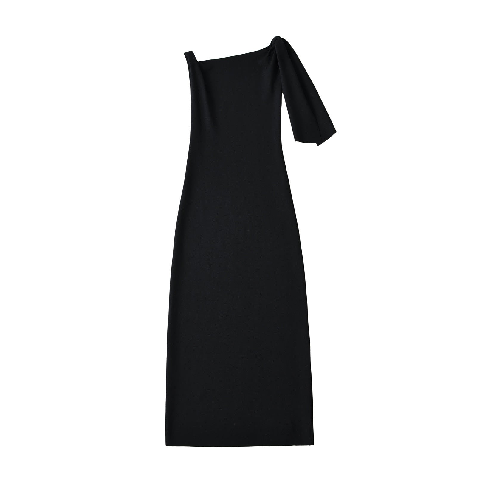 Women Asymmetrical Off-Shoulder Dress – Drama in Every Detail