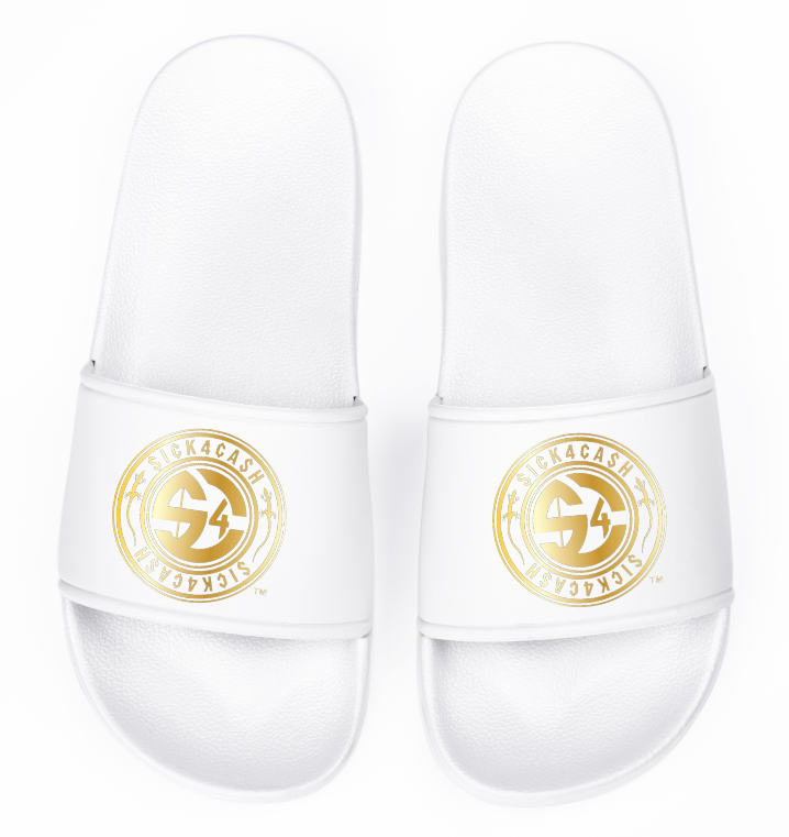 Sick 4 Cash Slides flip flops. will take 4-7 Shipping Days