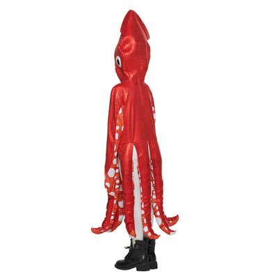 New Halloween children's costumes sea creatures cute squid one piece school party funny costumes