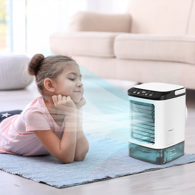 SICK4CASH® Stay Cool, Stay Grinding Air Fan & Humidifier — For Studios, Bedrooms & Office Spaces