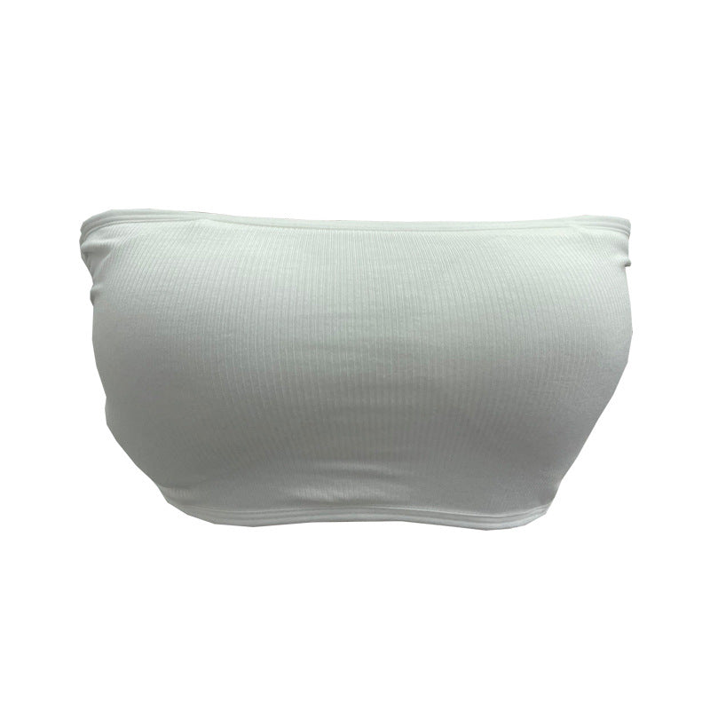 Strapless Tube Vest – Minimalist Streetwear Top for Women