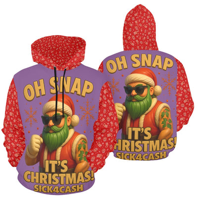 SICK4CASH® OH SNAP IT'S CHRISTMAS Hoodie – Limited Holiday Drop