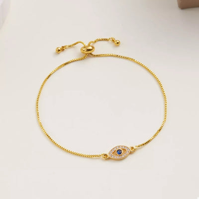 Evil Eye Adjustable Bracelet