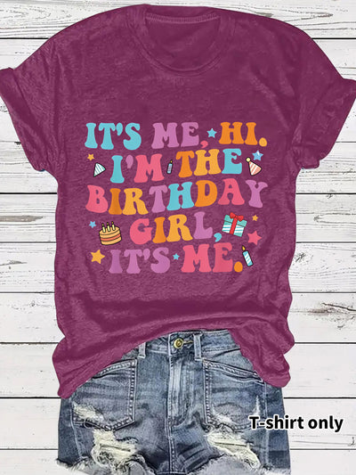 Happy Birthday to Myself – Alphabet Tee