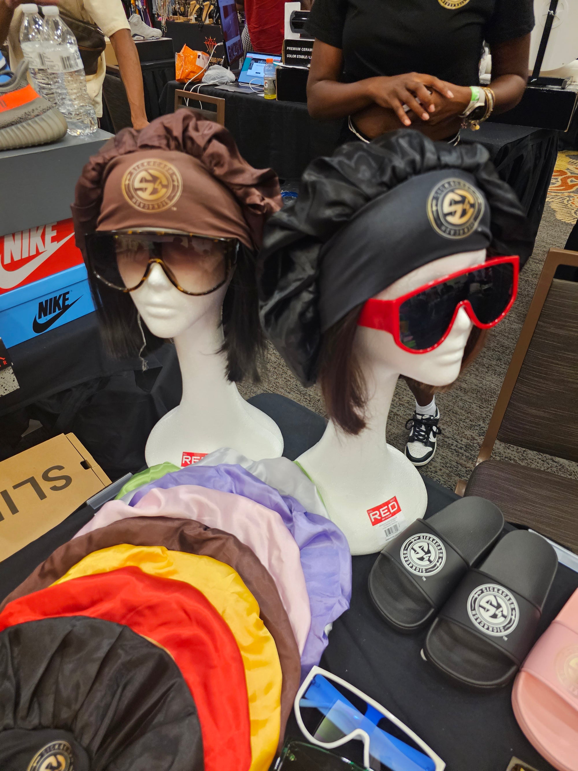 SICK4CASH® Designer Bonnets – Luxe Streetwear Wraps for Crown Protection & Style