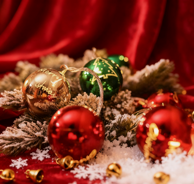 Christmas electroplated ball Christmas light LED string