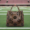 S4C  Women's Fashion Embossed Tote Bag Large Capacity Maternity Bucket Bag