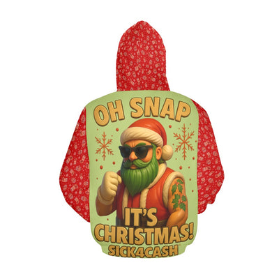 SICK4CASH® OH SNAP IT'S CHRISTMAS Hoodie – Limited Holiday Drop