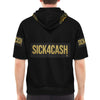 🖤 SICK4CASH® Legacy Hoodie: “DRAW BLOOD / DROP GOLD” Edition