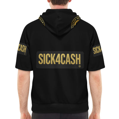 🖤 SICK4CASH® Legacy Hoodie: “DRAW BLOOD / DROP GOLD” Edition