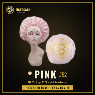 SICK4CASH® Designer Bonnets – Luxe Streetwear Wraps for Crown Protection & Style