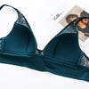 Jacquard Lace Wireless Push-Up Bra Set – Soft, Sculpted, and Seriously Sexy