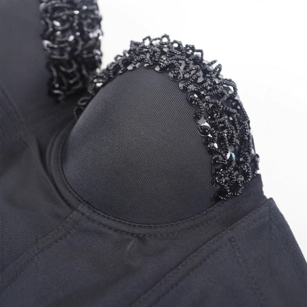 Handmade Beaded Strappy Bra – Art You Can Wear