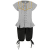 Halloween costume party cosplay Halloween children's pirate costume Caribbean pirate performance costume