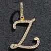 Hip hop accessories grass letter pendant melon seed buckle Cuban chain accessory