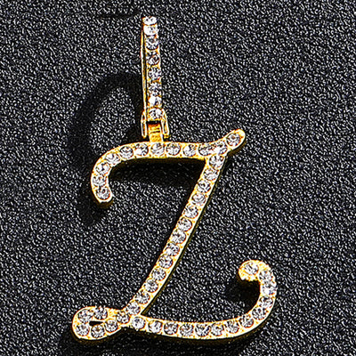 Hip hop accessories grass letter pendant melon seed buckle Cuban chain accessory