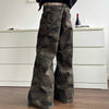 Men’s Retro Vintage Workwear Camouflage Pants – Rugged Style Meets Timeless Utility
