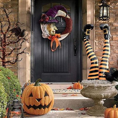 Halloween Decoration Evil Witch Thighs Opposite Sex Funny Beautiful Legs