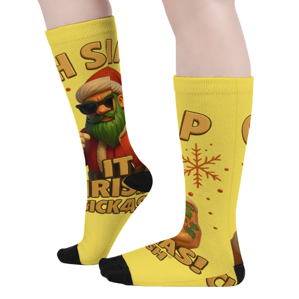 “OH SNAP IT’S CHRISTMAS” Socks - Limited Holiday Drop