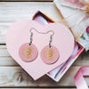 S4C Wooden earrings pendant